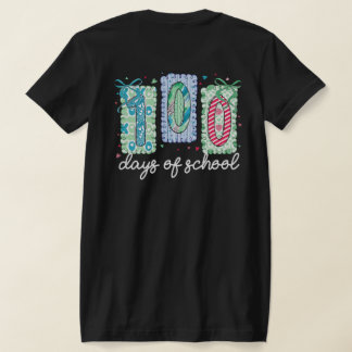 100 Days of School PNG Sublimation Design T Shirt