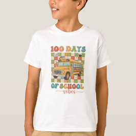 100 Days Of School Vibes T Shirt