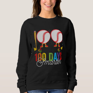 100 days smarter Baseball For Teachers And Kids St T Shirt
