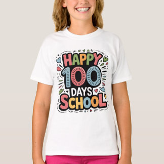 100 Days Smarter – Happy 100 Days of School Shir T Shirt