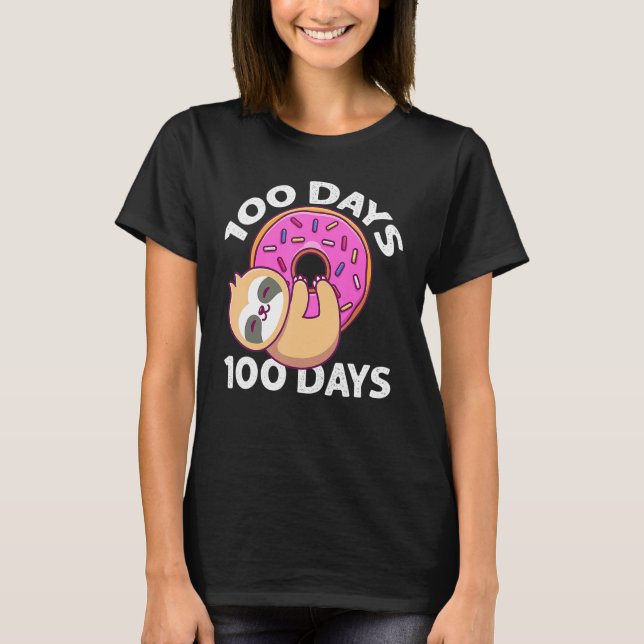 100 Days Sprinkled With Fun 100th Day Of School Te T Shirt (Framsida)