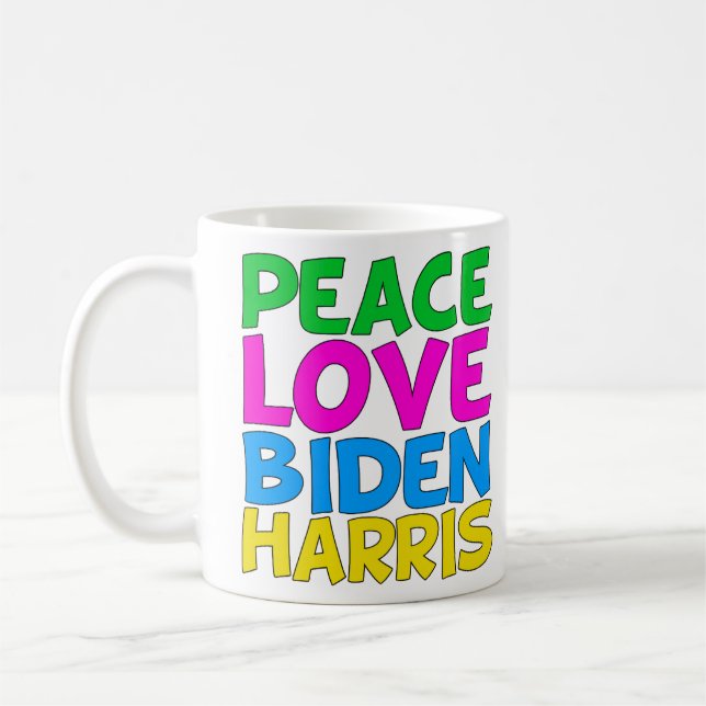 100 % demokratisk politisk kaffemugg (Vänster)