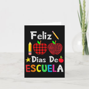 100 dias de Escuela Spanska Lycklig 100-dagen Kort