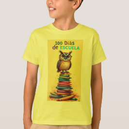 100 dias de escuela t shirt