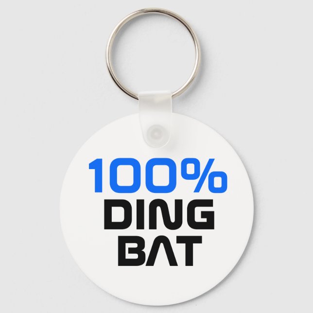 100 % dingbat nyckelring (Framsida)