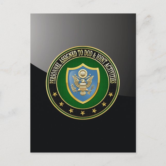 [100] DOD & Joint Activities CSIB Speciell Edition Vykort (Framsida)