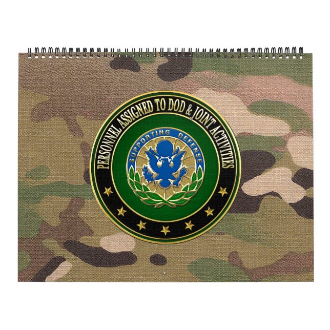 [100] DOD & Joint Activities DUI Speciell Edition Kalender (Omslag)