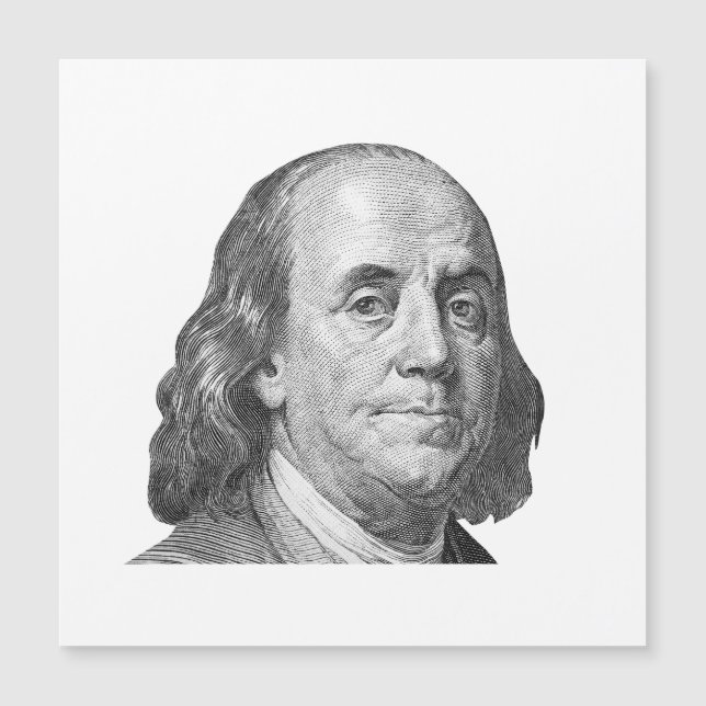 100 dollar, Benjamin Franklin (Framsida)