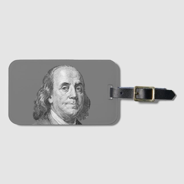 100 dollar, Benjamin Franklin Bagagebricka (Framsida horisontal)
