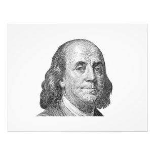 100 dollar, Benjamin Franklin Fototryck