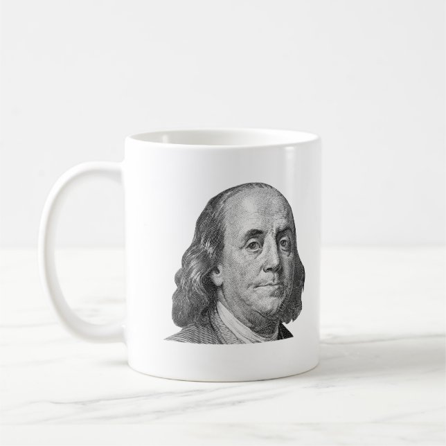 100 dollar, Benjamin Franklin Kaffemugg (Vänster)