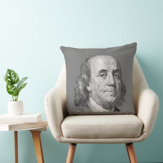 100 dollar, Benjamin Franklin Kudde (Stol)