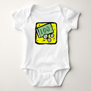 100 dollar räkning t shirt