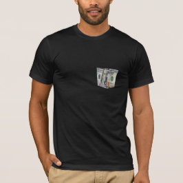 100-dollarskjortans design ger en serverad present t-shirt