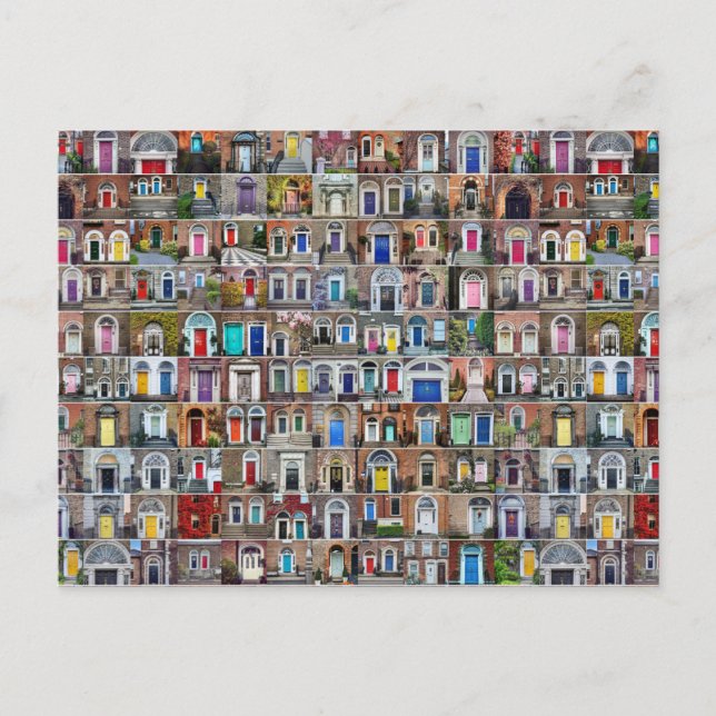 100 Dörrar i Dublin Vykort (Framsida)