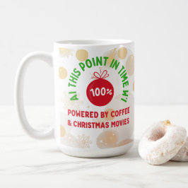 100% Driven av Kaffe & Julfilmer – Roligt Kaffemugg