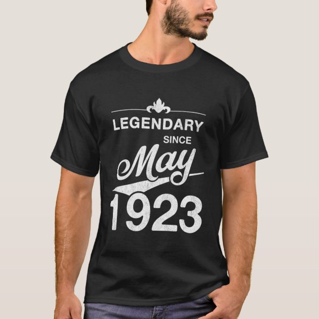 100:e årsdagen i maj 1923 t shirt (Framsida)