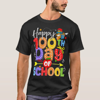 100:e dag i skolan Coquette Bow 100 dagar Dabbing T Shirt