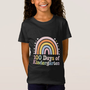 100:e dagen för förskolelärare barn 100 dagar t shirt