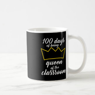 100:e dagen för skoldesign för lärare och elever kaffemugg