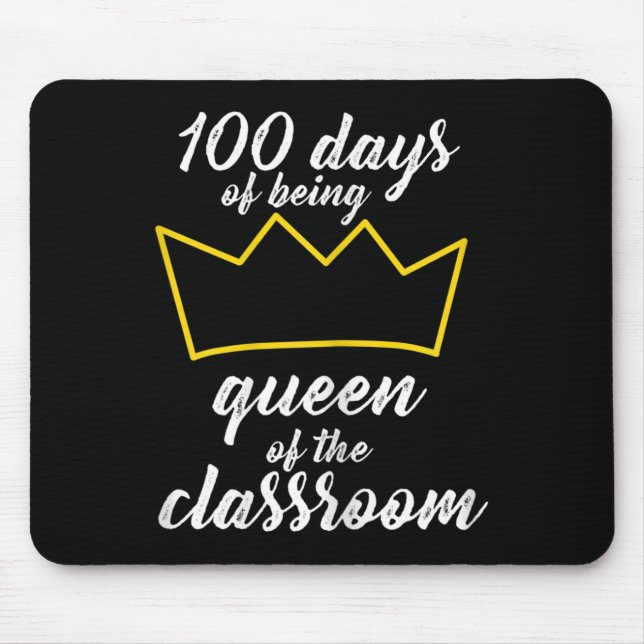 100:e dagen för skoldesign för lärare och elever musmatta (Framsidan)