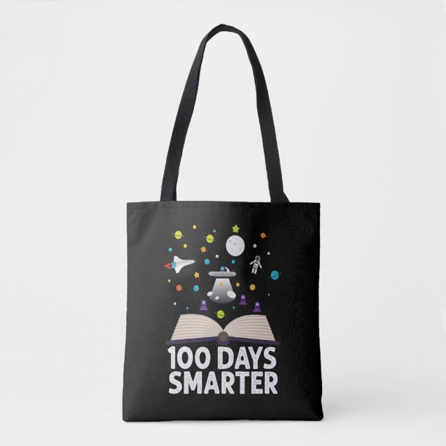 100:e dagen i skolan 100 dagar smartare böcker Rym Tygkasse (Framsida)