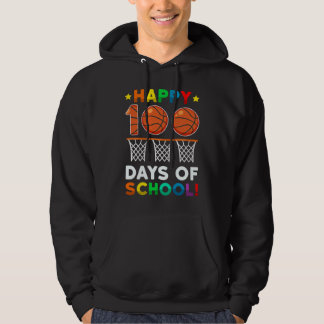 100:e dagen i skolan Basketboll Barn Pojkar Flicko Hoodie