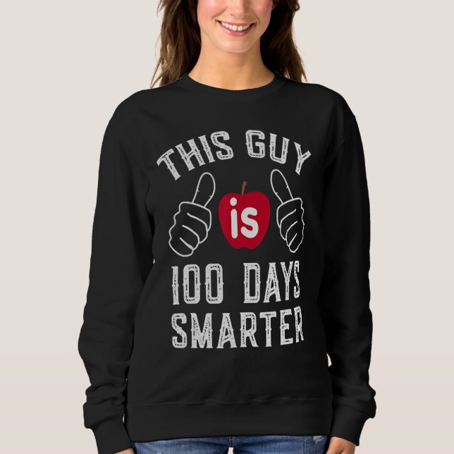 100:e dagen i skolan Den här killen är 100 dagar s T Shirt (Framsida)