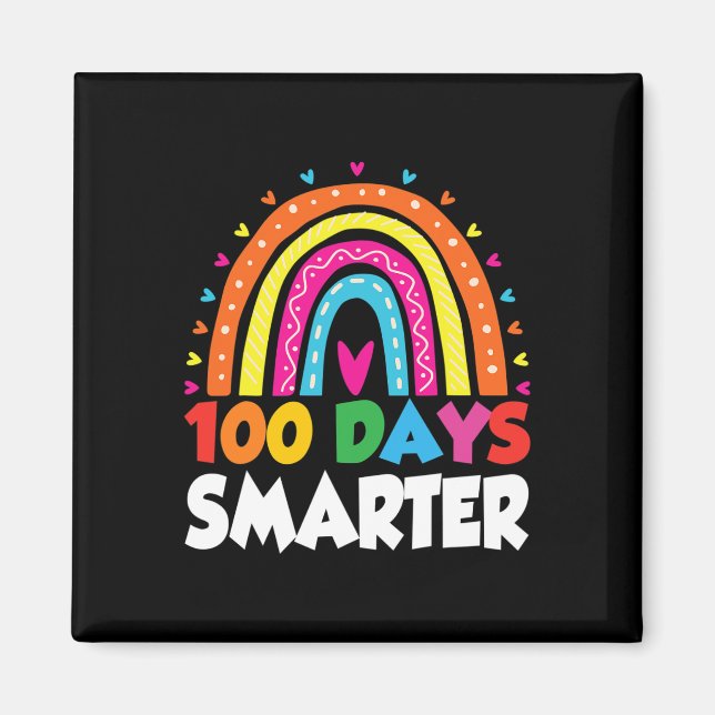 100:e dagen i skolan idéer lärare 100 dagar smarta magnet (Framsidan)