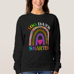 100:e dagen i skolan lärare 100 dagar smartare re t shirt