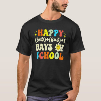 100:e dagen Math Lärare Math Formel Glad 100 dagar T Shirt