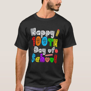100:e dagen skollärare barn barn Glad 100 T Shirt