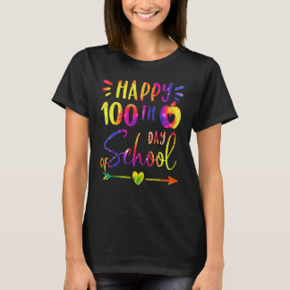 100:e dagen skollärare Elever Glad 100 Da T Shirt