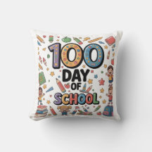 100:e dagens skojiga t-shirt för skolan | Färgglad