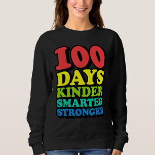 100:e dagens skollärare barn ungdom glad rolig t shirt
