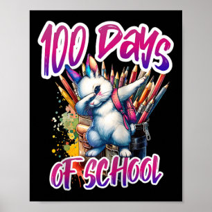 100:e dagstidningen Funny Outfit Teacher& Stud Poster