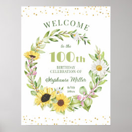 100:e Dam-födelsedagen: 100-årsjubileum Poster