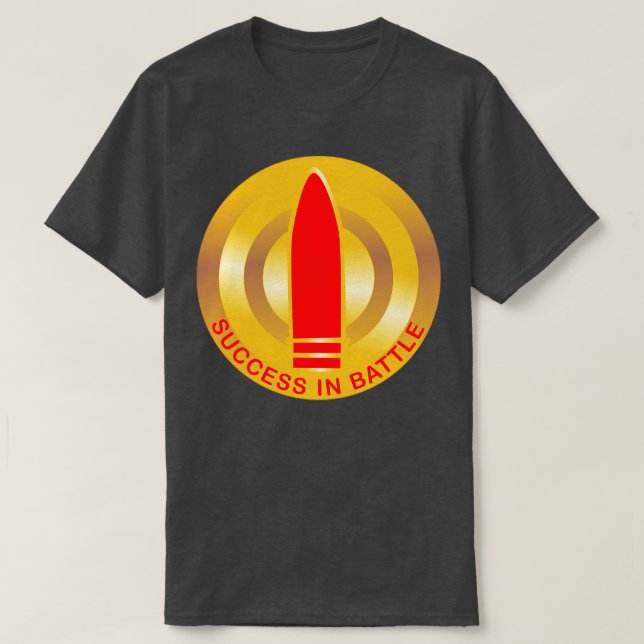 100:e divisionen Artillery DUI med XT X T Shirt (Design framsida)