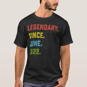 100:e födelsedag sedan juni 1922 100 år t shirt