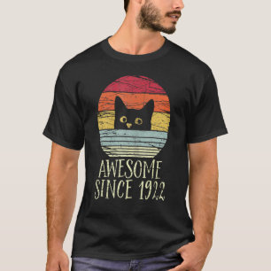 100:e födelsedagen Fantastisk sedan 1922 100 år ga T Shirt