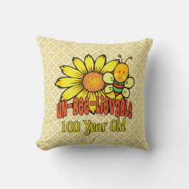 100:e födelsedagen - otroligt vid 100 års ålder kudde