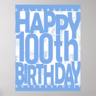 100:e födelsedagsgåva Poster