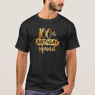 100:e födelsedagstorget funny 100-årsjubileum t shirt