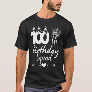 100:e födelsedagstorget Party Kvinnor Manar 100 år T Shirt