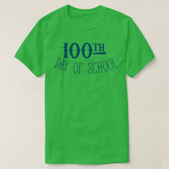 100:e skoldagen 31 t shirt (Design framsida)