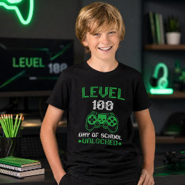 100:e skoldagen Gamer T-Shirt - Barns videospel