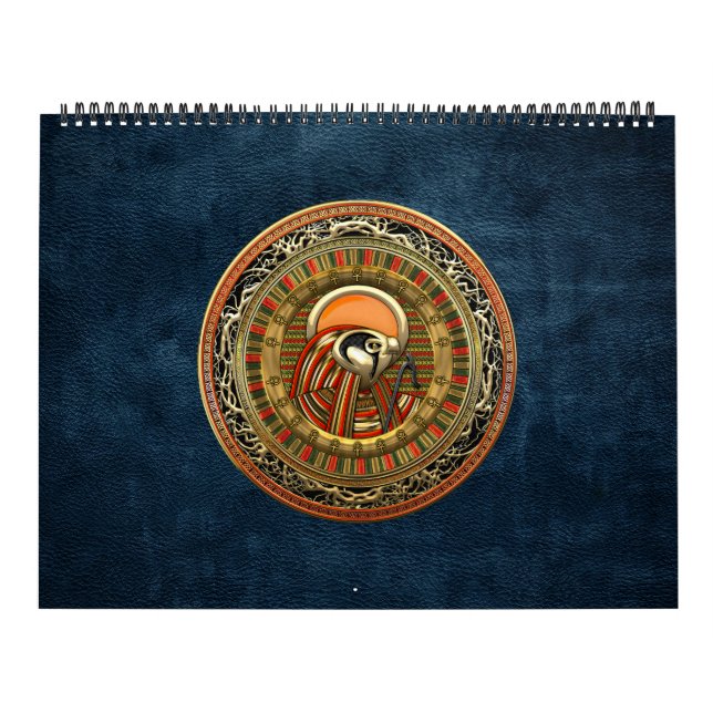 [100] Egyptiska Sol gud Ra Kalender (Omslag)
