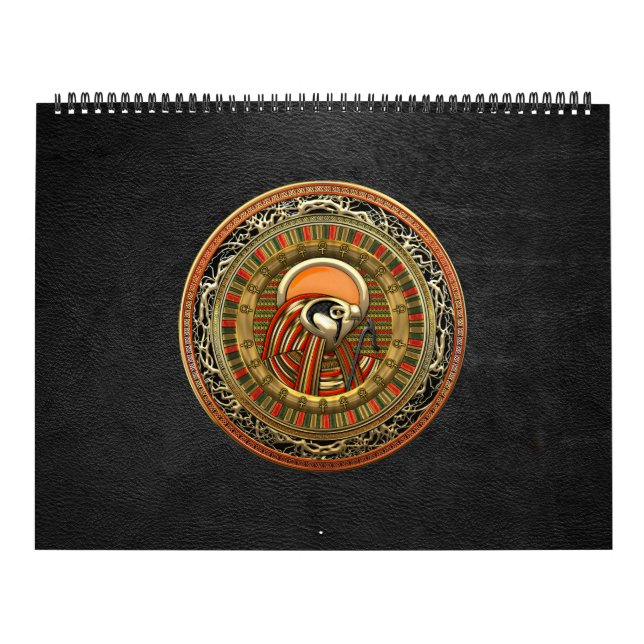 [100] Egyptiska Sol gud Ra Kalender (Omslag)