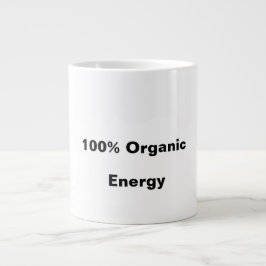 100 % ekologisk energikaffe mugg jumbo mugg