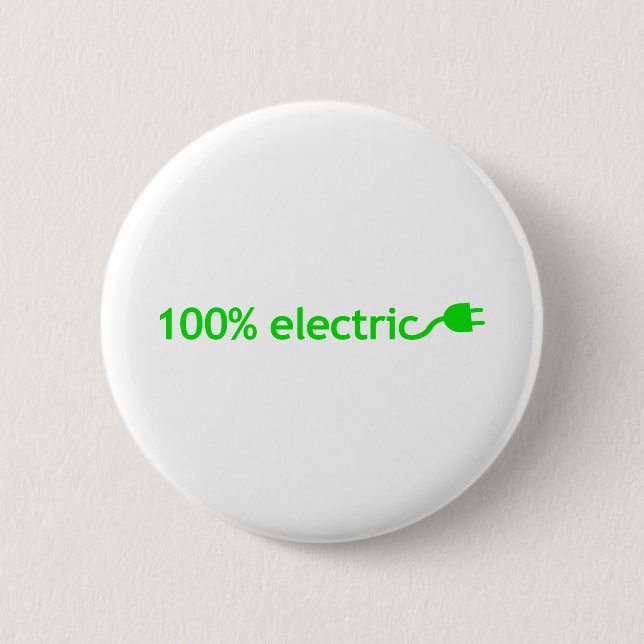 100% Electric Vehicle Knapp (Framsida)